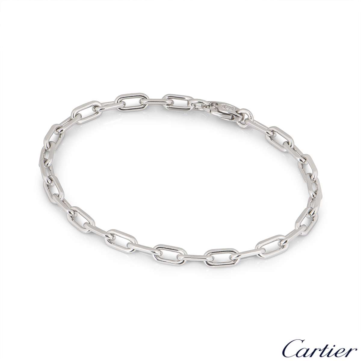 CRB6021400 - Santos de Cartier bracelet - White gold - Cartier